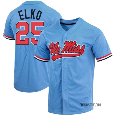 Ole Miss Rebels : Kemp Alderman Powder Blue Jersey T-Shirt -   – Shop B-Unlimited